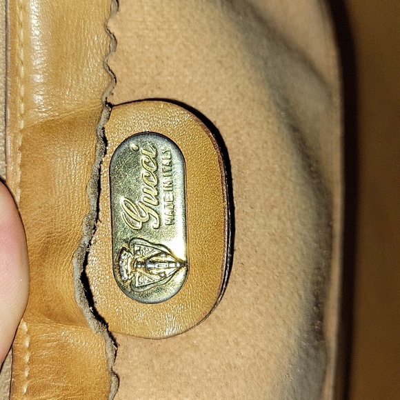 Flawed Gucci Vintage Zippered Tote Bag Project - Picture 9 of 11